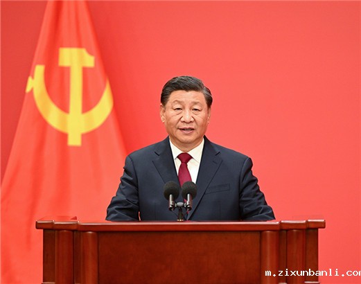 习近平在二十届中共中央政治局常委同中外记者见面时...